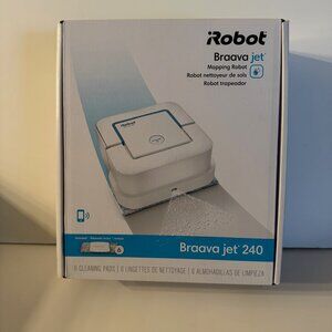 iRobot Roomba Braava Jet 240 Robot Mop ** NEW ** App Enabled